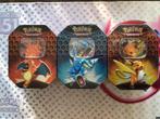 Pokemon Hidden Fates Gyarados Raichu Charizard GX Tin Set X3, Hobby en Vrije tijd, Verzamelkaartspellen | Pokémon, Ophalen of Verzenden