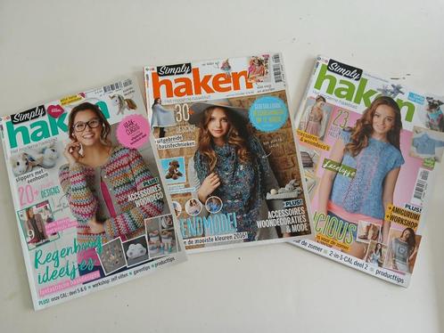 10 tijdschriften/boeken over breien en haken, Hobby en Vrije tijd, Breien en Haken, Zo goed als nieuw, Breien, Patroon of Boek