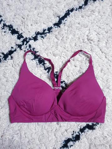 Queentex naadloze BH top fuchsia kleur maat 75B beschikbaar voor biedingen