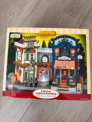 Lemax Kerstdorp - Verlicht Gebouw beschikbaar voor biedingen