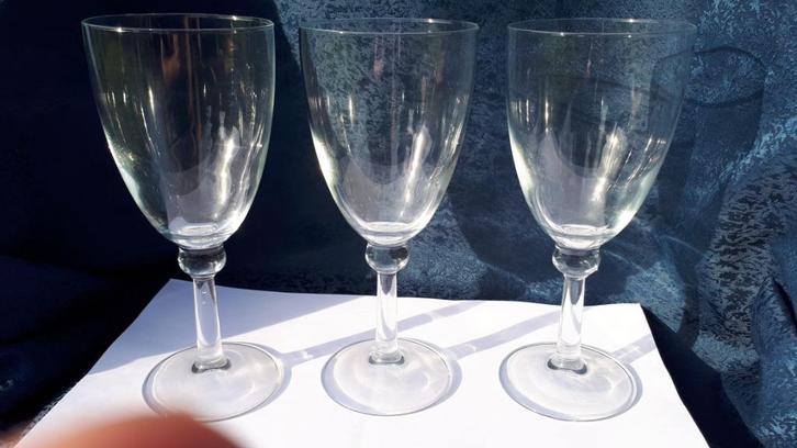 ZGAN 3x glazen port wijn portglas wijnglas cocktail longdrin, Huis en Inrichting, Keuken | Servies, Zo goed als nieuw, Glas of Glazen