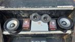 2 x DLS RM20 + DLS T25 speakers + RM20 versterker, Ophalen of Verzenden, Gebruikt