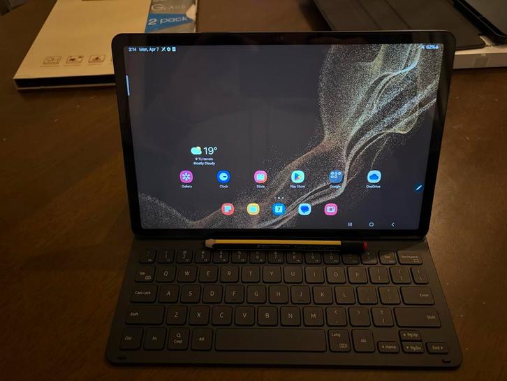 Samsung Galaxy Tab S8 128GB + Accessoires, Computers en Software, Android Tablets, Gebruikt, Wi-Fi, 11 inch, 128 GB, Ophalen