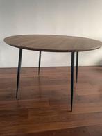 Houten ronde eettafel, Ophalen, Gebruikt, 100 tot 150 cm, Rond