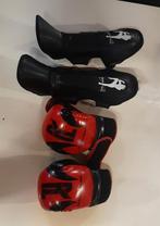 Bokshandschoenen maat 6oz scheenbeschermers maat s kinderen, Sport en Fitness, Vechtsporten en Zelfverdediging, Ophalen, Overige