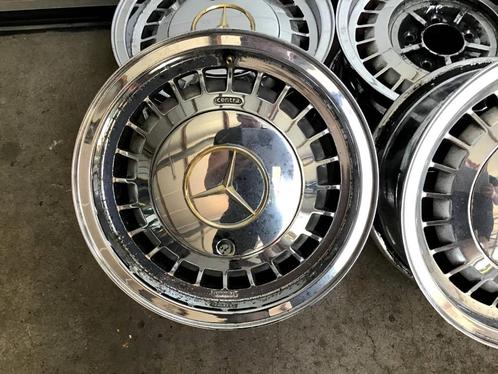 Mercedes Centra Velgen 6.5 x 14 Inch ET30 R107 W123 W126, Auto-onderdelen, Banden en Velgen, Velg(en), Zomerbanden, 14 inch, Ophalen