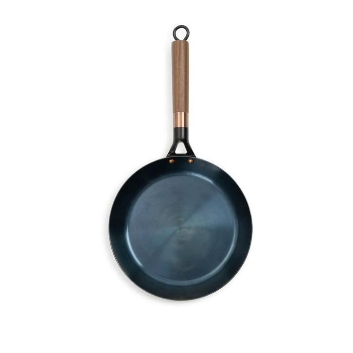 Nieuwe Barebones Blue Carbon Steel Skillet 9", Huis en Inrichting, Keuken | Potten en Pannen, Nieuw, Koekenpan of Braadpan, Overige materialen