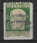 Fiume Michel 114 III gestempeld, Ophalen of Verzenden, Overige landen, Gestempeld