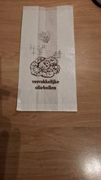 Oliebol Zakken, Ophalen, Nieuw