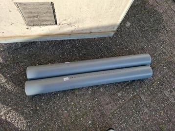 Nieuw 2x buis pvc rioolbuis 110 1 meter beschikbaar voor biedingen