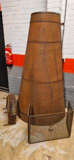 Haard/schouw/kachel cortenstaal, Tuin en Terras, Ophalen