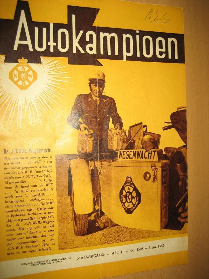 AK 1959 1 Vespa 400 Borgward Hansa Lloyd Isabella, Boeken, Auto's | Folders en Tijdschriften, Zo goed als nieuw, Overige merken