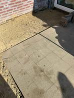 Tuin tegels vierkant, Ophalen, Gebruikt, 10 m² of meer, Beton