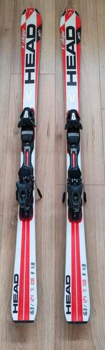 Head X-Shape 163cm Heren Ski's, 160 tot 180 cm, Gebruikt, Ophalen of Verzenden, Carve
