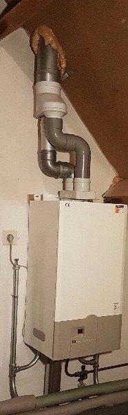 Complete CV Ketel  i.z.g.st., Doe-het-zelf en Verbouw, Geisers en Boilers, Zo goed als nieuw, Boiler, Aardgas, Minder dan 20 liter