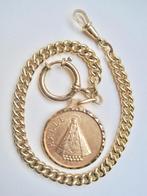 sieraden verguld, horlogeketting, Maria/Christoffel., Sieraden, Tassen en Uiterlijk, Antieke sieraden, Verzenden, Overige materialen
