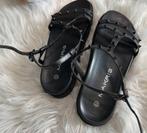 Makris sandalen leer, Ophalen of Verzenden, Zo goed als nieuw, Sandalen of Muiltjes