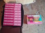 Vintage 10x Memorex dsb 60 lege cassettes gesealed + tasje, Cd's en Dvd's, Cassettebandjes, 2 t/m 25 bandjes, Overige genres, Ophalen of Verzenden