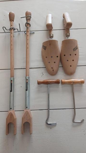 Vintage Schoenenspanners & Laarzenspanners - Set beschikbaar voor biedingen