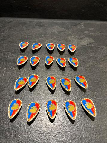 Lego Partij/Lot Ridder/Knight/Lion Schilden Minifiguren 20st beschikbaar voor biedingen