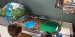 LEGO Trein Tafel - Zelfgemaakt, Hobby en Vrije tijd, Modeltreinen | H0, Gelijkstroom of Wisselstroom, Analoog, Ophalen, Overige merken