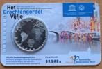 Coincard 5 Euro 2012 Het Grachtengordel Vijfje, Zilver, Ophalen of Verzenden