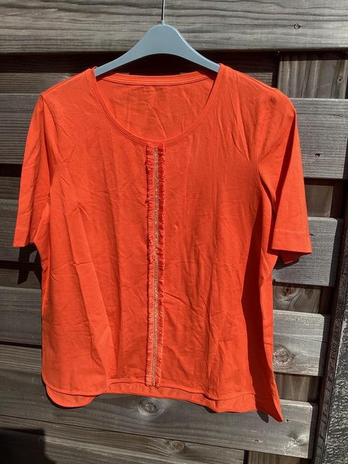 Oranje t-shirts, Kleding | Dames, T-shirts, Zo goed als nieuw, Oranje, Korte mouw, Ophalen of Verzenden