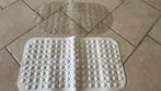 Anti slip mat, badmat plastic met zuignapjes, Ophalen of Verzenden, Gebruikt, Wit