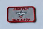 nametag  322 sqn  junior  pilot, Verzamelen, Luchtvaart en Vliegtuigspotten, Verzenden, Zo goed als nieuw, Patch, Badge of Embleem