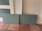 Groene deurtjes voor besta ikea kast, Huis en Inrichting, Ophalen, 50 tot 100 cm, Zo goed als nieuw, Minder dan 100 cm