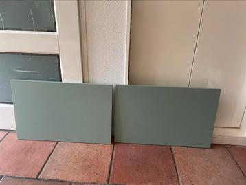 Groene deurtjes voor besta ikea kast