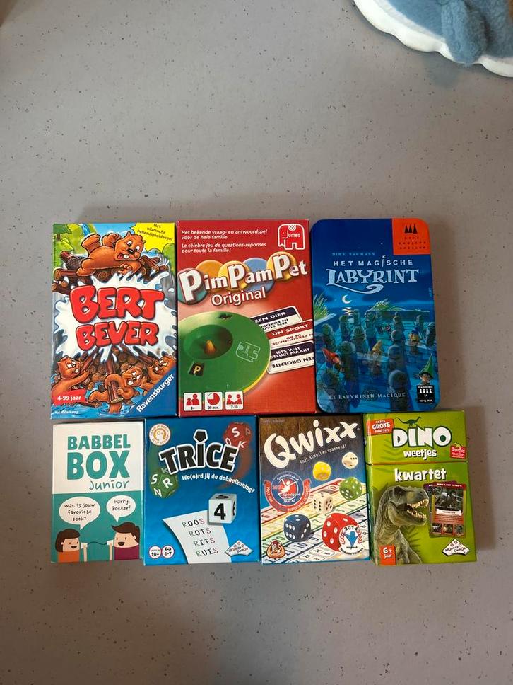 Diverse Bordspellen, Hobby en Vrije tijd, Gezelschapsspellen | Bordspellen, Gebruikt, Een of twee spelers, Reisspel, Ophalen