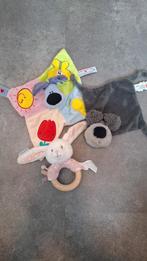 Set van 3 kinder knuffels, Ophalen of Verzenden, Zo goed als nieuw, Overige typen, Met geluid