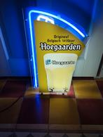 Hoegaarden Wit Bier neon licht reclamebord, Verzamelen, Biermerken, Ophalen of Verzenden, Zo goed als nieuw, Reclamebord, Plaat of Schild