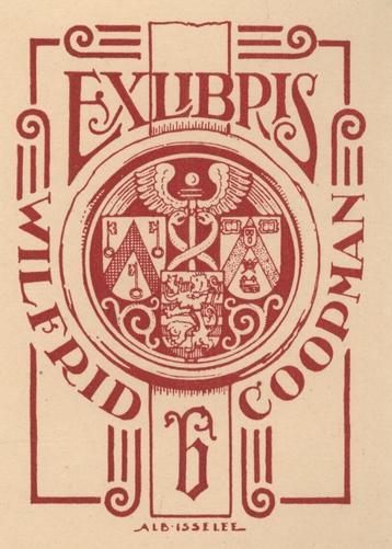 1085 Ex Libris België : Albert Isselee, 1944 beschikbaar voor biedingen