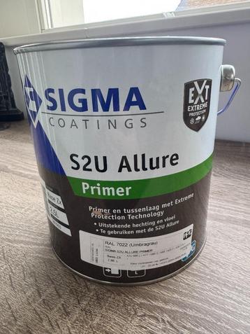 Sigma S2U Allure primer RAL 7022 Ombergrijs beschikbaar voor biedingen