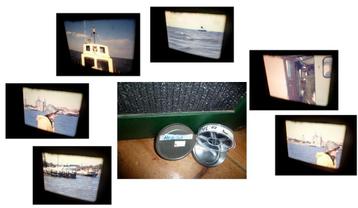 16mm film amateur 1960 Vissersboot Noordzee IJsselmeer  beschikbaar voor biedingen