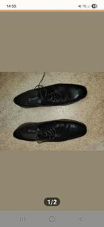 Zwarte Bugatti heren schoen maat 43, Kleding | Heren, Schoenen, Ophalen of Verzenden, Zo goed als nieuw, Zwart