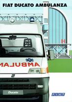 Folder Fiat Ducato Ambulanza (Italiaanse uitgave - 1998), Verzenden, Gelezen, Overige merken