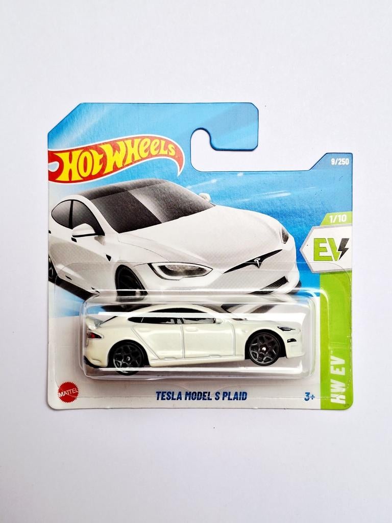Hot wheels 2025  TESLA MODEL S PLAID, Ophalen of Verzenden, Nieuw, Auto