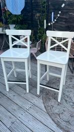Ikea Ingolf barkrukken, 2 krukken, Ophalen, Gebruikt