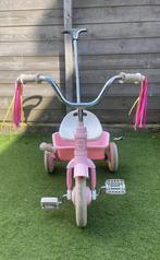 Roze driewieler, Fietsen en Brommers, Ophalen, Zo goed als nieuw, Italtrike, Duwstang
