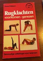 Dona Z. Meilach Rugklachten voorkomen- genezen, Boeken, Ophalen of Verzenden, Zo goed als nieuw, Gezondheid en Conditie