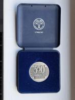 Penning 350 jaar Hortus Haren rijksmunt in doosje, Postzegels en Munten, Penningen en Medailles, Ophalen of Verzenden, Overige materialen