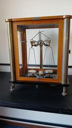 Antieke apothekers of laboratorium weegschaal knipp en zonen, Ophalen of Verzenden