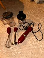 KitchenAid Complete Set Staafmixer - Rood, Ophalen, Zo goed als nieuw, Blender