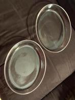 Twee ovalen ovenschalen van glas, Ophalen of Verzenden, Gebruikt