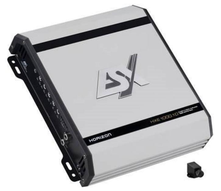 ESX HXE1000.1D Monoblock Klasse D digitale versterker 550 Wa, Auto diversen, Autospeakers, Nieuw, Ophalen of Verzenden
