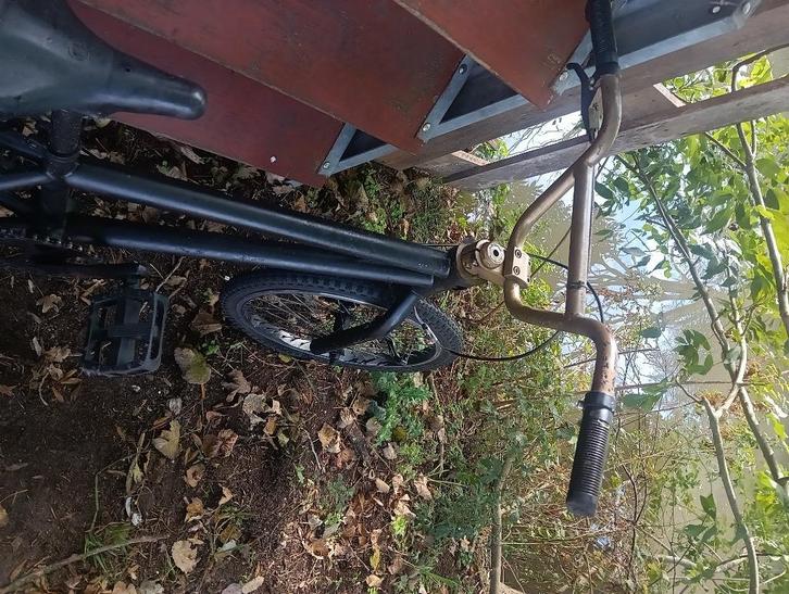 BMX opknapper, Fietsen en Brommers, Fietsen | Crossfietsen en BMX, Gebruikt, Staal, Stuur 360° draaibaar, V-brakes, Voetsteunen