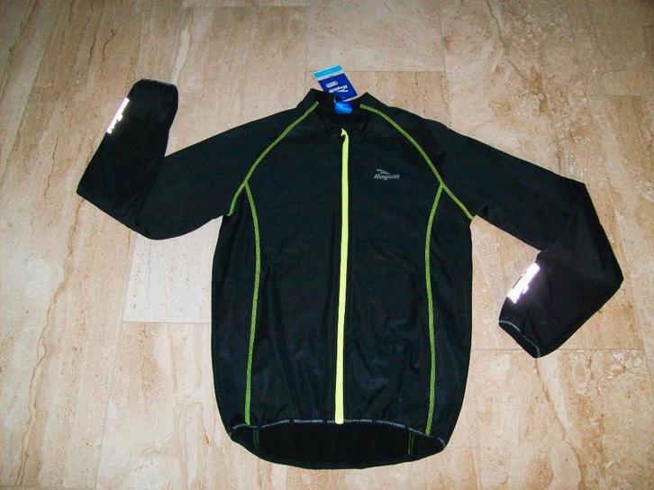 Nieuwe Rogelli Pesaro Winterjack zwart maat M, L, Fietsen en Brommers, Fietsaccessoires | Fietskleding, Nieuw, Heren, Bovenkleding
